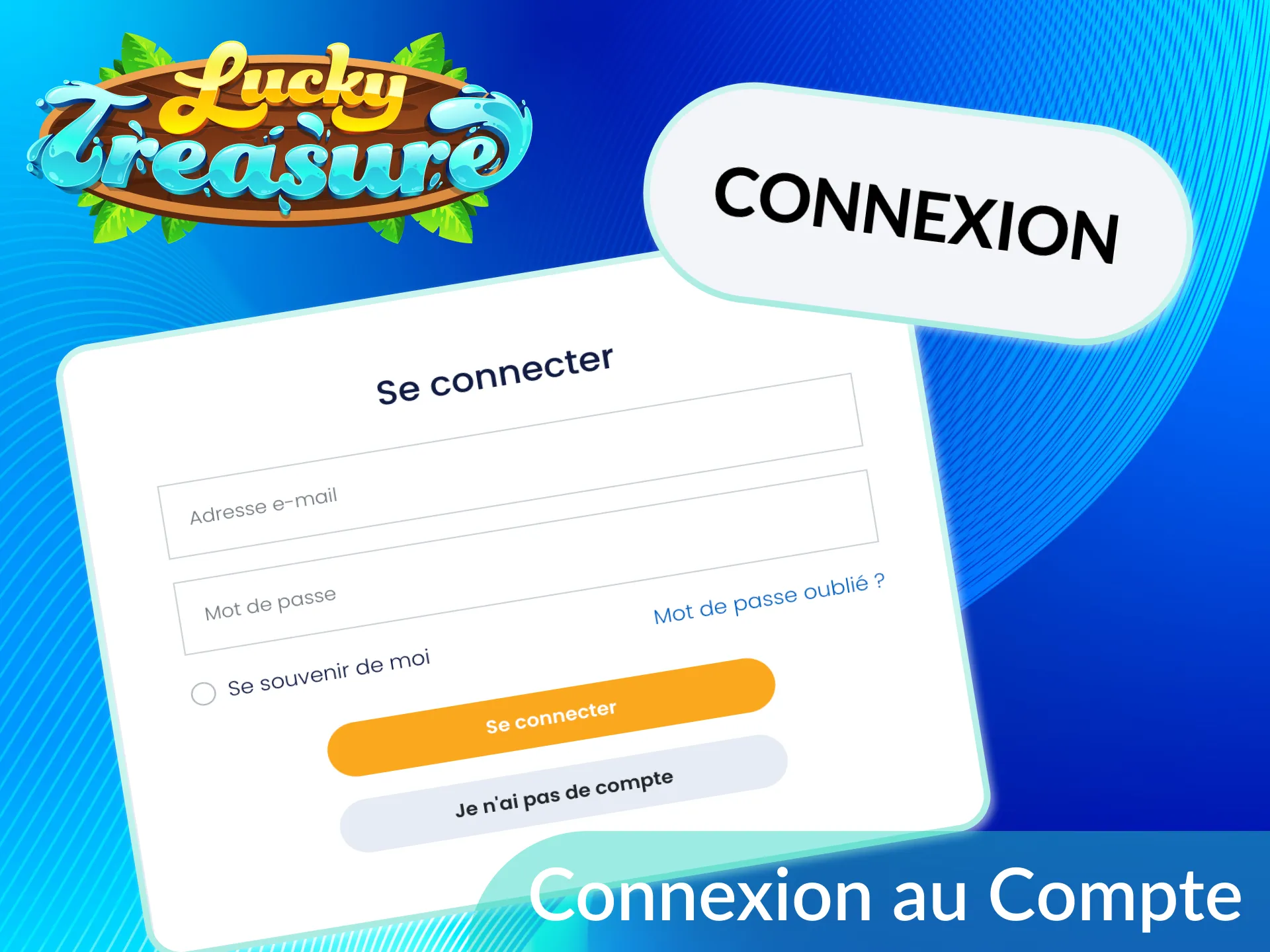 Après autorisation, vous pouvez jouer au casino et activer les bonus sur Lucky Treasure.